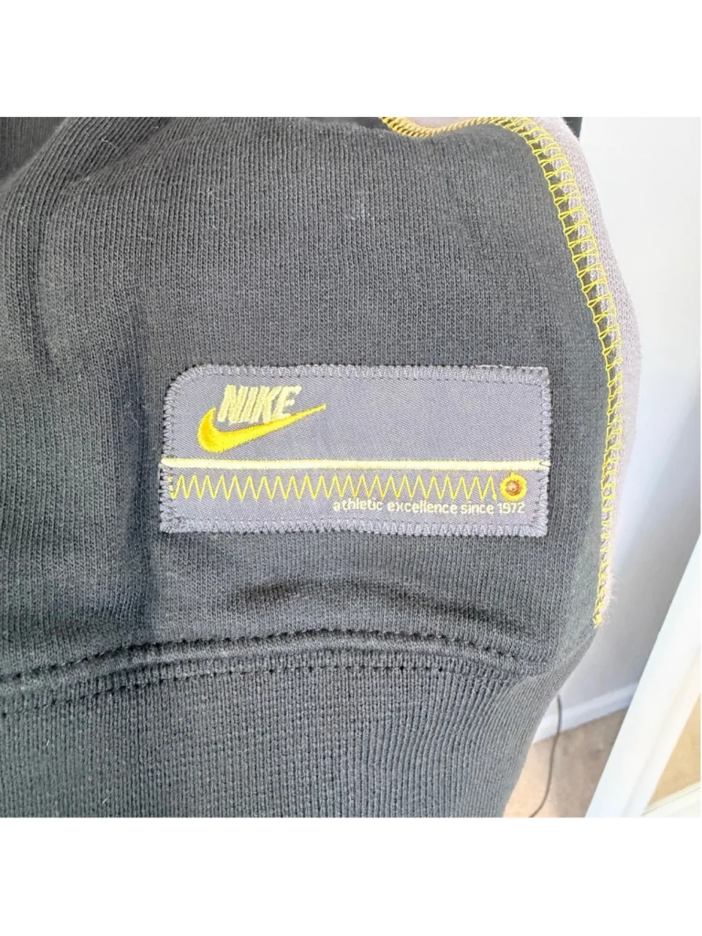 Nike New Black Gray Full-Zip Hoodie Men's Size XXL